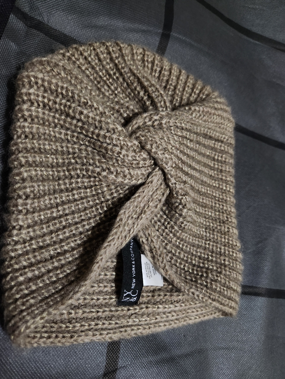 NY&C Knit Twist Headband